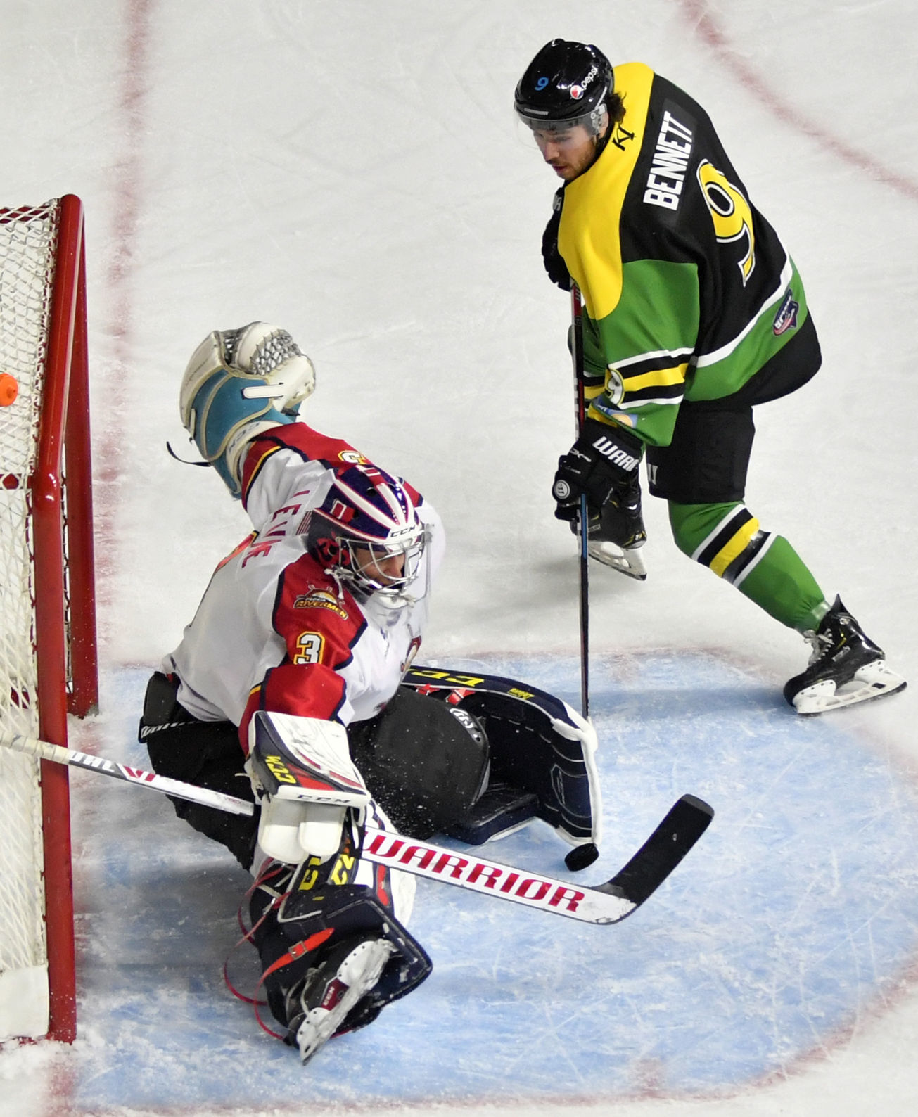Quad City Storm vs Peoria Rivermen hockey